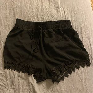 Laced shorts